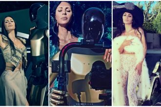 Kim Kardashian Tesla robot