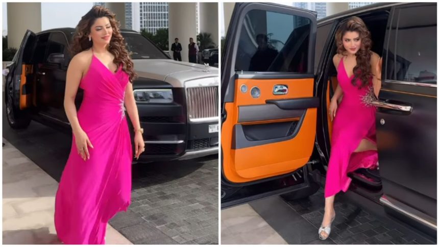 Urvashi Rautela Rolls-Royce Cullinan