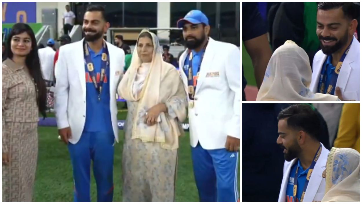 Virat Kohli Mohammed Shami’s mother Moments