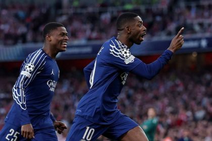 Ousmane Dembele PSG Arsenal Champions League
