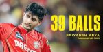 Priyansh Arya IPL Festest Century