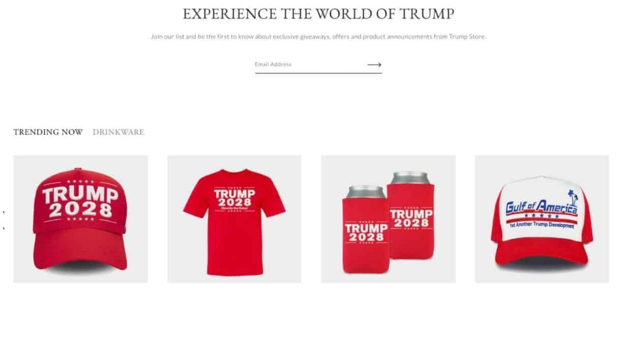 Trump 2028 Merchandise