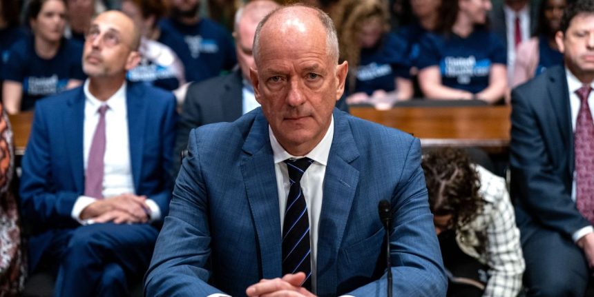 Andrew Witty UnitedHealth CEO resignation