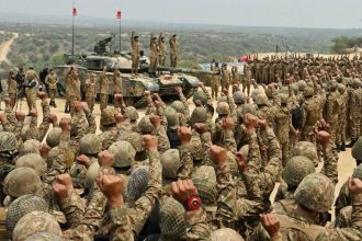 Pakistan military exercise