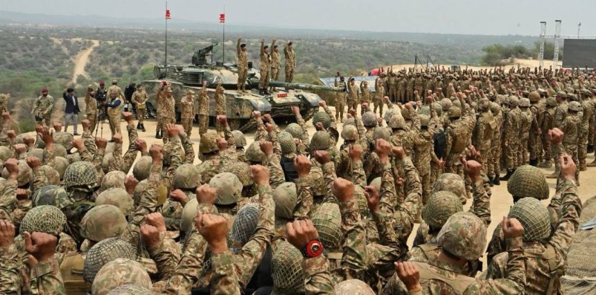 Pakistan military exercise