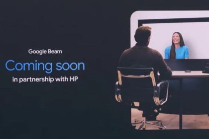 Google Beam 3D video