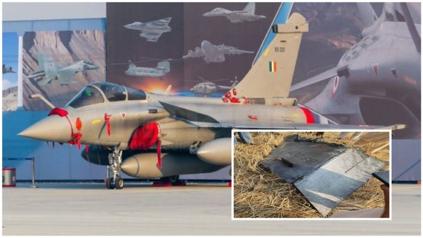 Pakistan Rafale jet downed