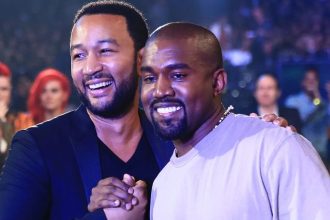 John Legend and Kanye West