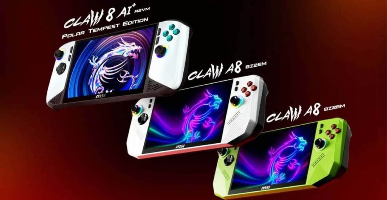 MSI Claw 8 Computex 2025