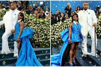 Owens Biles Met Gala 2025