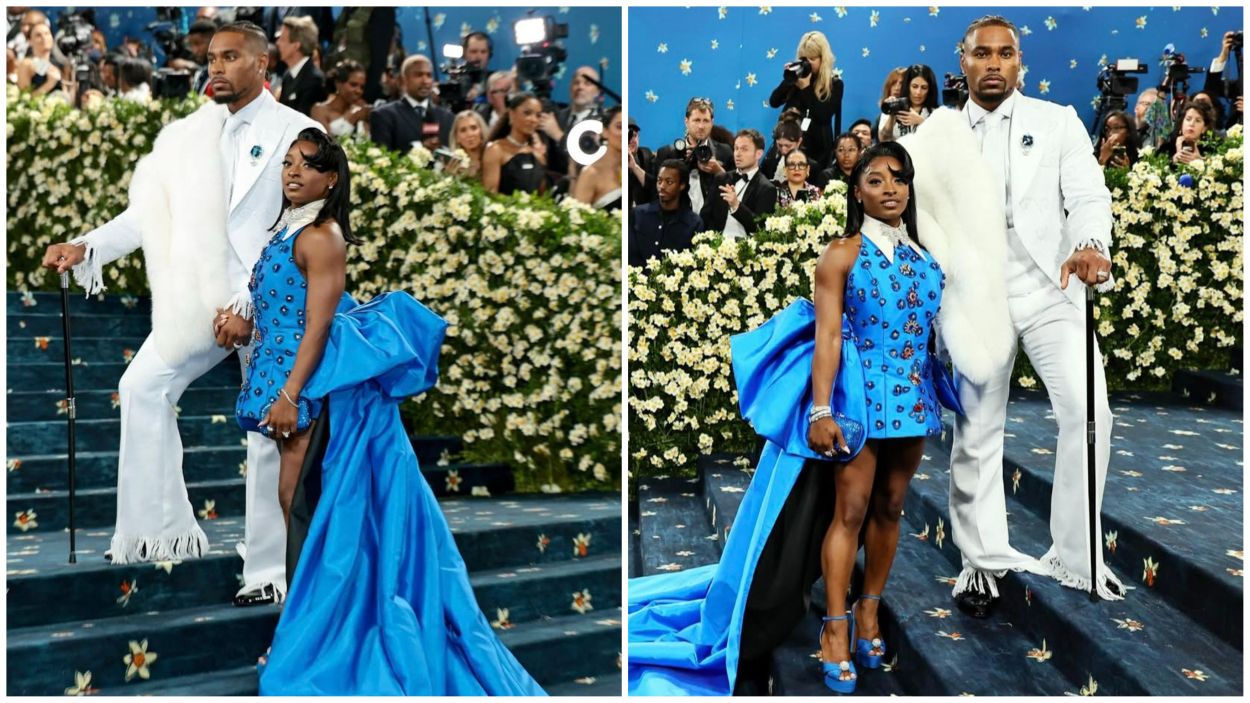 Owens Biles Met Gala 2025