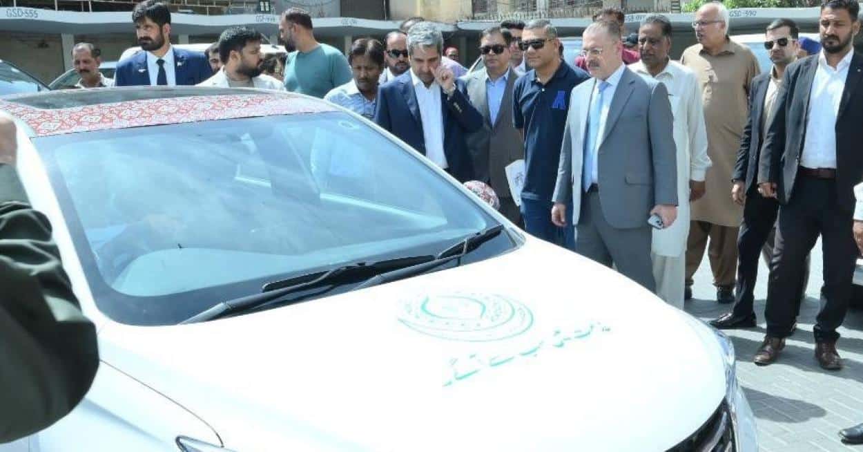 Sindh EV taxi