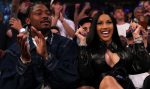 Stefon Diggs and Cardi B