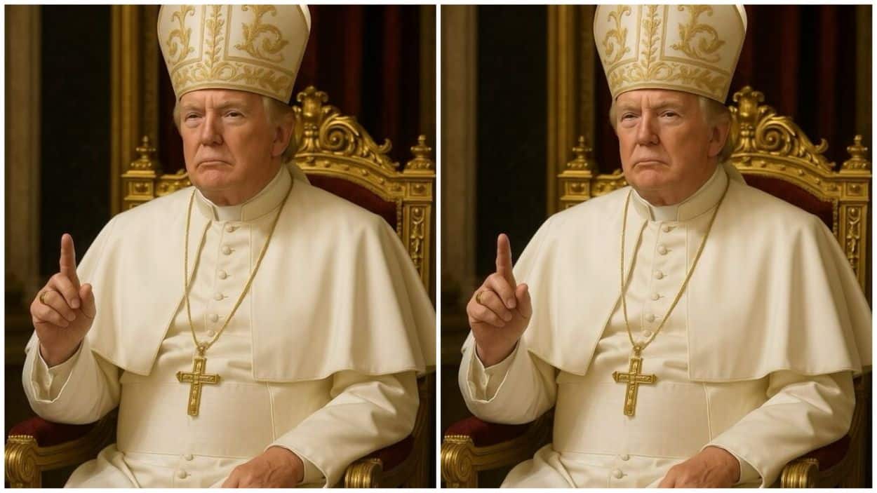 Donald Trump as Pope