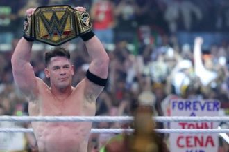 John Cena WWE at Backlash 2025.