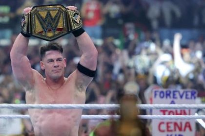 John Cena WWE at Backlash 2025.
