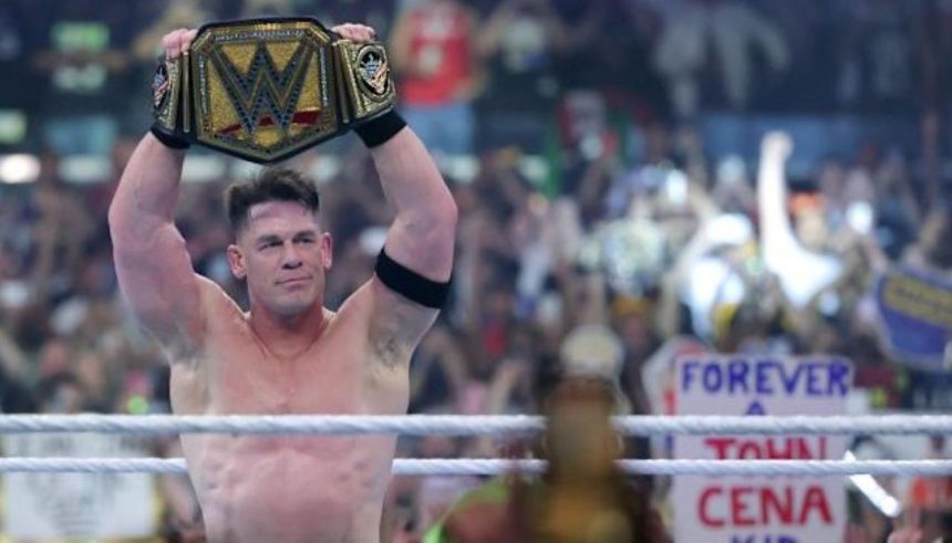 John Cena WWE at Backlash 2025.