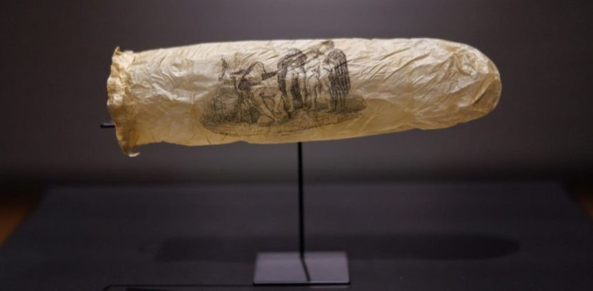 19th century Condom Exhibit