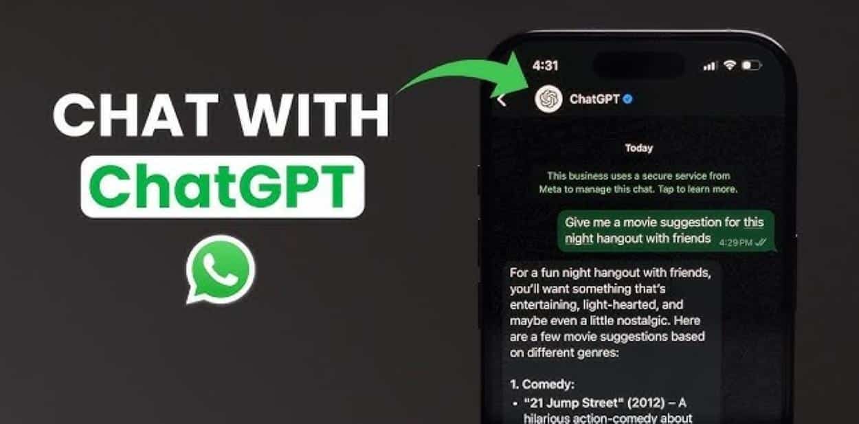 ChatGPT on WhatsApp