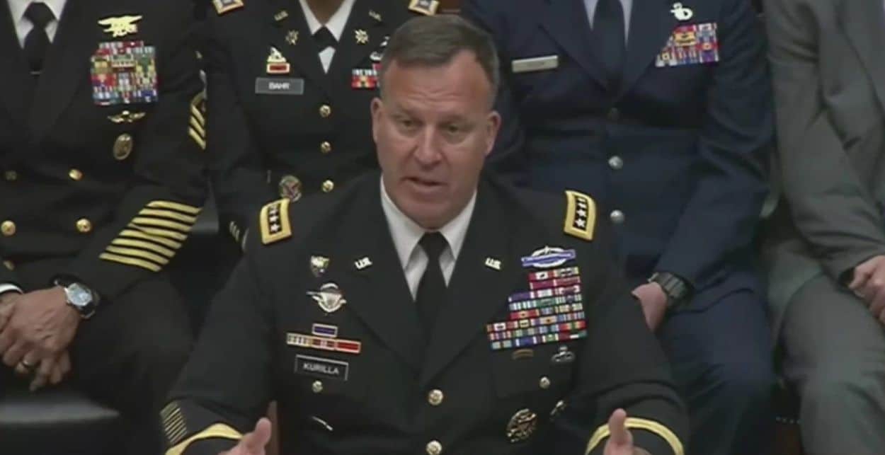 Commander General Michael Kurilla Louds Pakistan