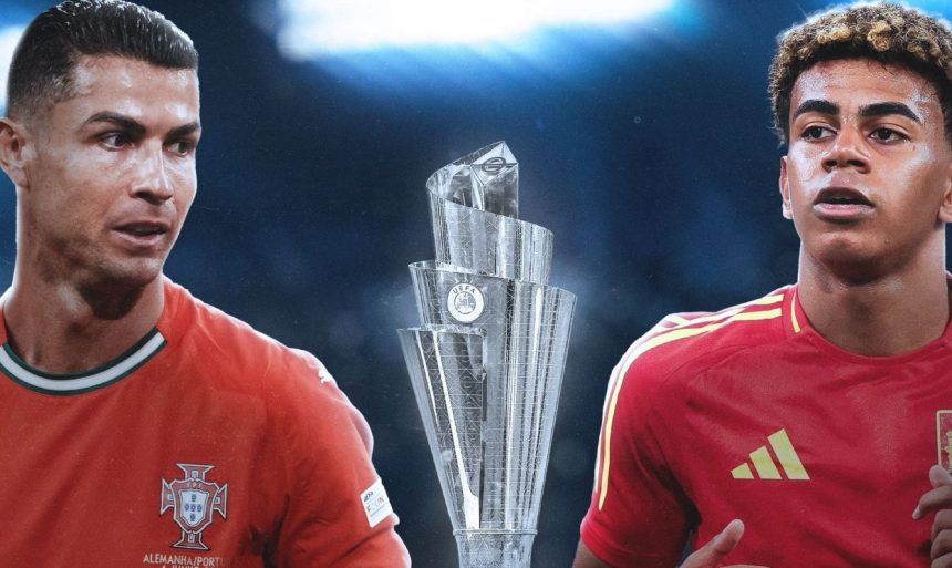 Spain vs Portugal Nations League 2025 match