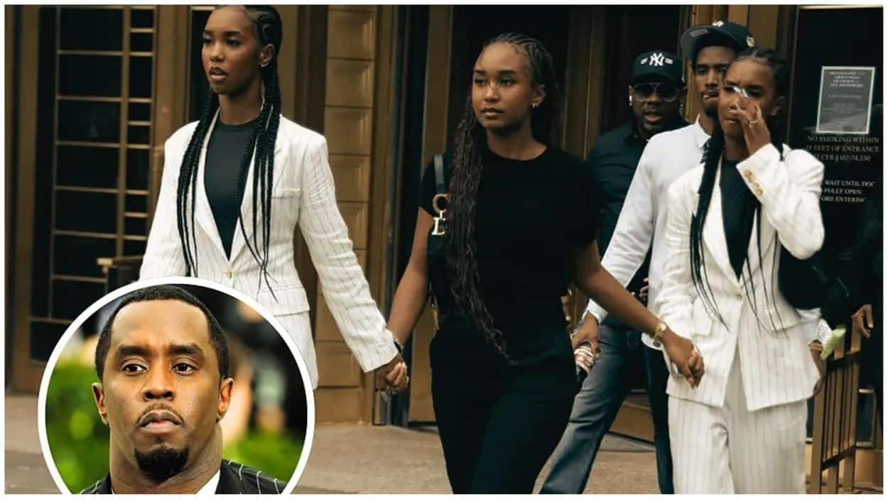 Diddy trial daughters 2025
