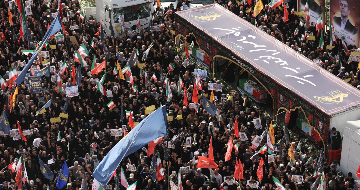Iran state funeral 2025