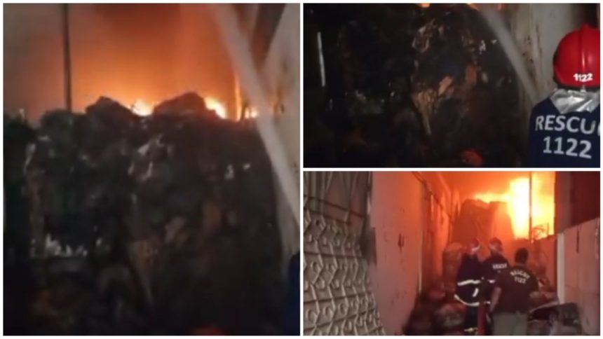 Karachi Landhi Factory Fire in Landhi Export Processing Zone