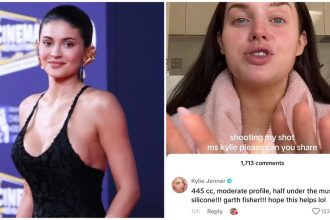 Kylie Jenner breast surgery