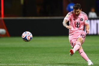 Messi free kick Inter Miami