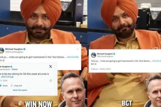 Navjot Sidhu Slams Michael Vaughan’s Wrong Predictions in India vs. England Test