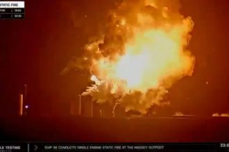 SpaceX Starship Ship 36 explodes