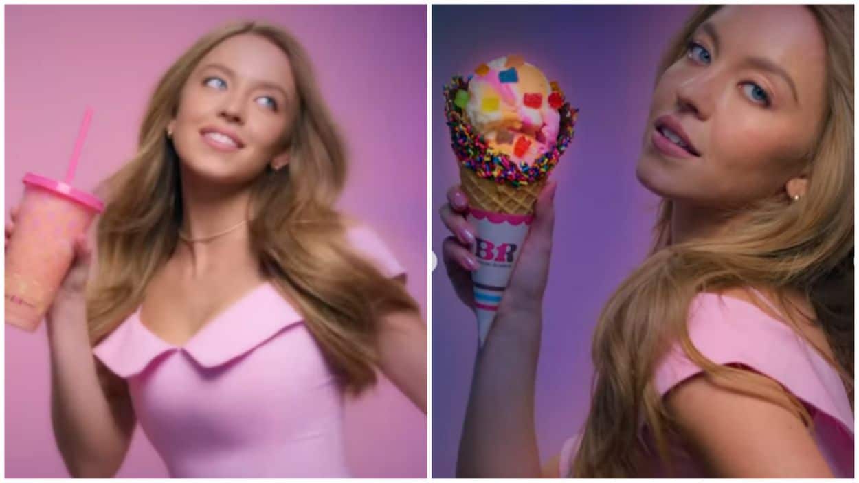 Sydney Sweeney Baskin-Robbins