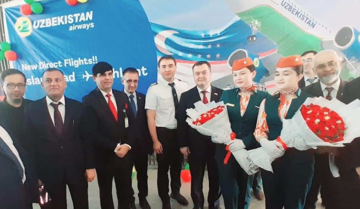 Uzbekistan Airlines Islamabad-Tashkent Flight.