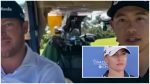 Charley Hull outdrives Collin Morikawa