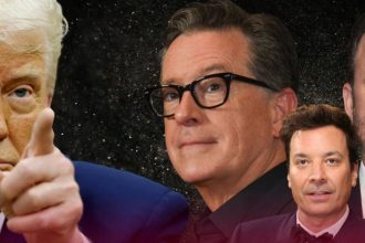 Trump late-night hosts feud