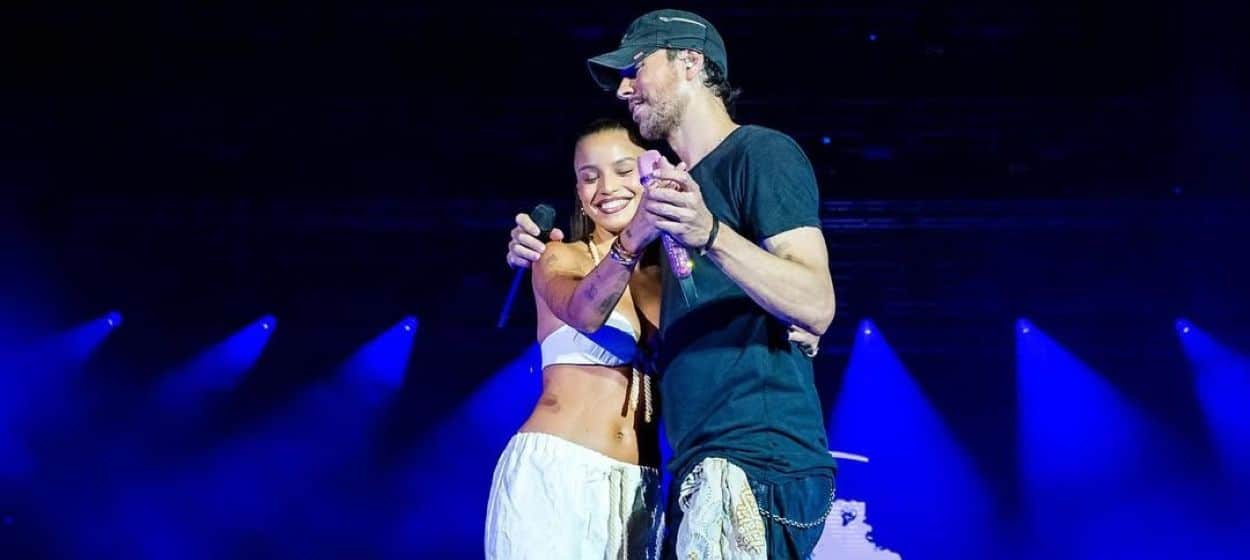 Enrique Iglesias Kiss Emilia Mernes