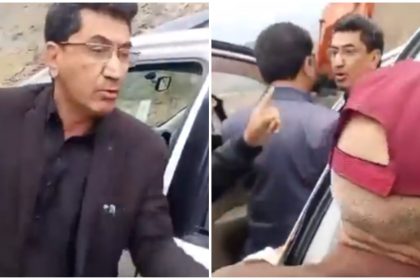 Gilgit-Baltistan minister scuffle with flood victims