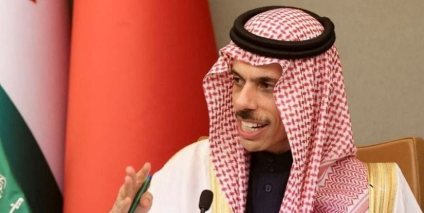 Saudi Arabia’s Foreign Minister Faisal bin Farha