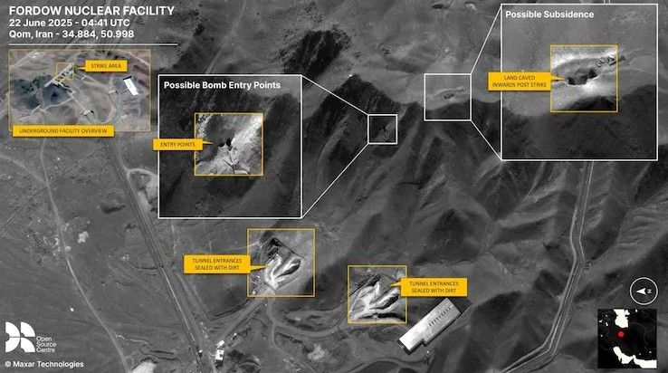 Iran nuclear site uranium recovery