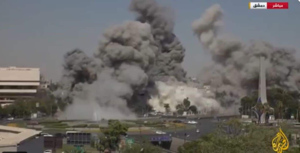 Israel Damascus explosions