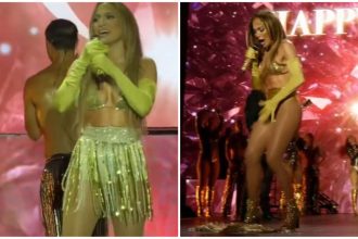 JLO Warsaw Wardrobe Malfunction