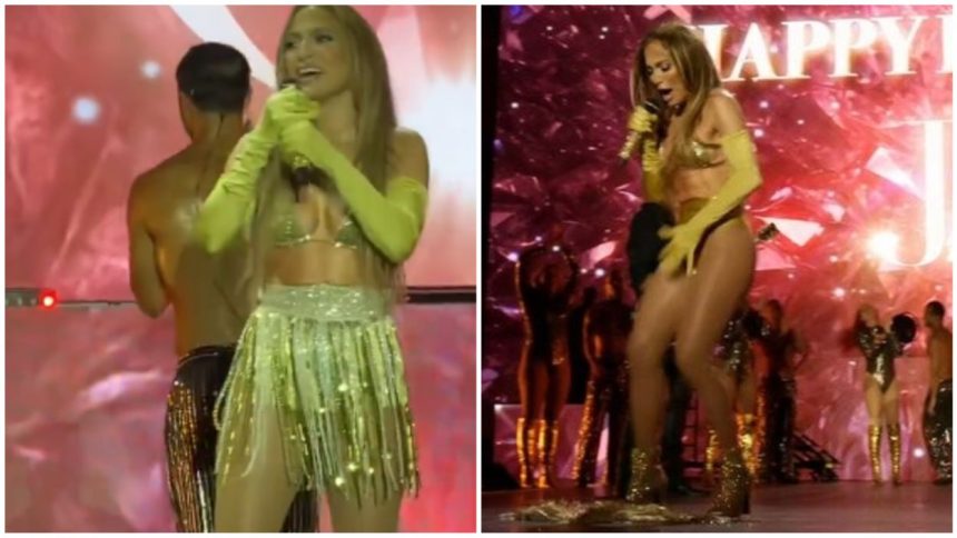 JLO Warsaw Wardrobe Malfunction