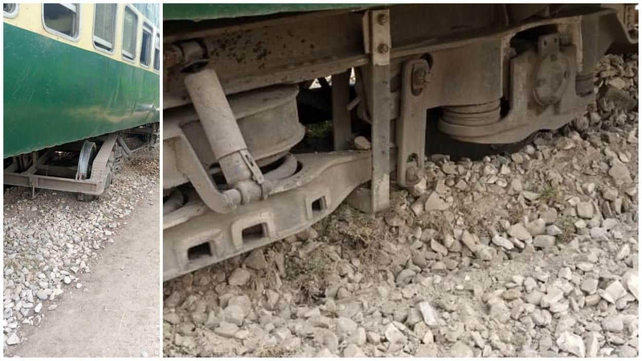 Jaffar Express derailment Shikarpur in Sindh