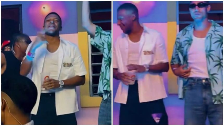 Kylian Mbappe Bad Bunny concert