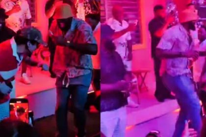 LeBron James Dancing at Bad Bunny Concert