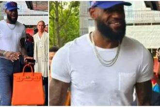 LeBron James orange purse Controversy