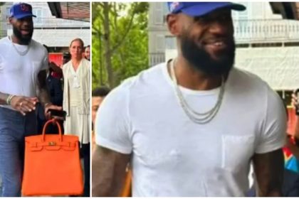 LeBron James orange purse Controversy