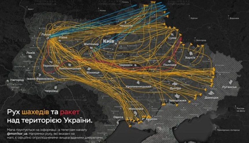 Russia Ukraine Drone Attack 2025