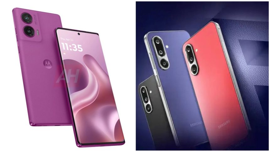 Samsung Galaxy F36 vs Moto G96 comparison